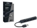 Conceptronic HUBBIES05B hálózati csatlakozó USB 2.0 480 Mbit/s Fekete (HUBBIES05B) (HUBBIES05B)