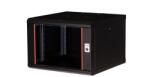 Equip 19" előre szerelt fali rack szekrény 7U 600x600mm fekete (EPM-07-6060-B-CBAA) (EPM-07-6060-B-CBAA) (EPM-07-6060-B-CBAA)