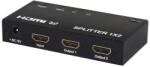 Savio HDMI - HDMI x 2 Splitter Fekete (CL-42) (CL-42)