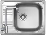 Strong 506001+SAP4-B090 - StrongSinks S1 Odra rozsdamentes mosogató polírozott 503x652 mm +ZEGOR rozsdamentes szögletes csaptelep szett (506001+SAP4-B090)