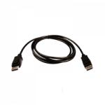 V7 V7DPPRO-2M-BLK DisplayPort kábel Fekete (V7DPPRO-2M-BLK) (V7DPPRO-2M-BLK)