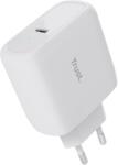 Trust Maxo USB-C Hálózati Adapter + USB-C Kábel - Fehér (65W) (25139) (25139)
