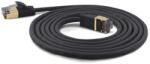 Wantec SSTP CAT7 Patch kábel 0.1m - Fekete (7197) (7197)