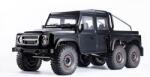 AMEWI RC AMXRock Crawler 6x6 Pickup Off Road Távirányítós terepjáró 1: 10 - Fekete (22559) (22559)