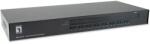 LevelOne LevelOne KVM-3216 KVM kapcsoló Keretállvány Fekete (KVM-3216) (KVM-3216)