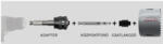 ABRABORO QUICK-LOCK csatlakozó lyukfűrészhez 1 x D 14-30 mm | 1 x D 32-125 mm (070830619000)