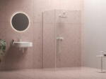 RAVAK Walk-In Corner Set 120x80, zuhanykabin matt fehér+transparent (GW1CG4E0SZ1)