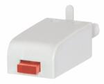 Relpol M41R Túlfesz szabályozó modul DC relékhez. Led+ védődióda, N polarizáció. 6/24VDC, piros (854842) (854842)