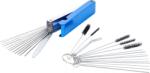 BGS Set de instrumente pentru curățarea jetului de carburator, 16 piese, BGS 74438 (B-74438)