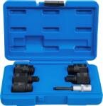 BGS Set adaptoare pentru demontat injectoare cu filet interior M14x1.0, M17x1.0, M20x1.0, M25x1.0, M27x1.0mm, BGS 7771 (B-7771)