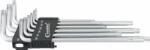 CONDOR Set chei L, 9 piese, lungi, profil T T10-50, Condor 1121-2 (CR-1121-2) Cheie torx