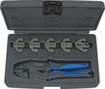 CONDOR Cleste de sertizare cu clichet, 5 perechi de bacuri, Condor 3049 (CR-3049) Cleste