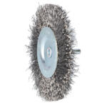 Brilliant Tools Perie tip disc, Ø 100 mm cu suport 6 mm, Brilliant Tools BT103108 (BT103108)
