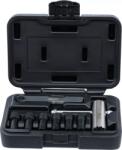 BGS Set pentru corectat si refacut suprafetele de etansare a busoanelor de la baia de ulei M12-M17x1.5, 8 piese, BGS 6674 (B-6674)