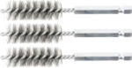 BGS Perii oţel 15 mm, 6, 3 mm (1/4") 3 piese, BGS 3078-15-S (B-3078-15-S)