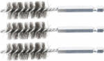 BGS Perii oţel 17 mm, 6, 3 mm (1/4") 3 piese, BGS 3078-17-S (B-3078-17-S)