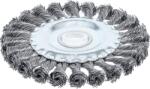 BGS Perie de sarma cu fir rasucit, diametru exterior Ø 125 mm, BGS 3986 (B-3986)