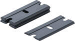BGS Lame de razuit din plastic, pentru racleta BGS 70912, set 5 piese, BGS 70912-1 (B-70912-1)