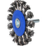 Brilliant Tools Perie tip cupa, cu peri rasuciti, Ø 75 mm cu suport 6 mm, Brilliant Tools BT103109 (BT103109)