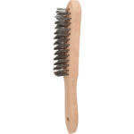 Brilliant Tools Perie de sârma manuala din otel inoxidabil 4 rânduri, 290mm, Brilliant Tools BT706002 (BT706002)