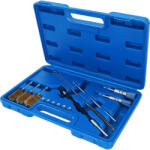 Brilliant Tools Set de curatare si curatare cu cuva si suport injector, 14 de piese, Brilliant Tools BT551380 (BT551380)