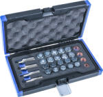 Condor Set reparaţie pentru filet baie scurgere ulei M10/12/14/16 x1, 5, 64 buc, Condor 5368 (CR-5368)
