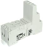 Relpol GZM4 Relé foglalat, R4 reléhez, mini, szürke (857436) (857436)