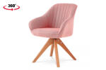 Artium Modern étkező és irodai forgószék pink színben forgatható ülőfelülettel HC-770 Belföldi Raktárról (r-HC-770_PINK2)