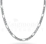  Ezüst férfi tömör Figarucci lánc - 50 cm / 5 mm (AG27692) AG27692