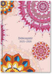 TopTimer Diáknaptár B/6 2025-2026 Mandala (26D100J00H)