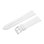  Karóra szíj, fehér színű, varrás nélküli, 65+105 / 20 mm (6437-0)