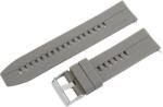  Műanyag okosóra szíj, gyorskioldós, szürke színű, normál hossz, 22mm (9315-9)