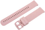  Műanyag okosóra szíj, gyorskioldós, rózsaszín színű, normál hossz, 20mm (9320-0)