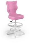 ENTELO Scaun ergonomic pentru copii ajustabil pe înălțime 119-142 cm - roz