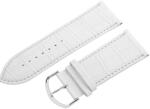  Karóra bőrszíj fehér színű, 30 mm (6455-0)