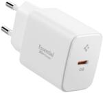  Hálózati Töltő / Töltőfej Spigen Essential Ee201eu 1-port Network Charger 20w White