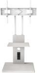 TECHLY ICA-TR57PDU fix padlóállvány 32-70" LCD/LED kijelzőhöz, fehér (8058956621727)