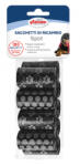 Rinaldo Franco spa Pungi igienice pentru caini - set 9 role x 20 buc. - Negru - petvet-shop
