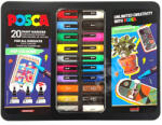 uni Dekormarker Uni Posca 20 db-os karácsonyi készlet - POP