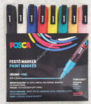 uni Dekormarker Uni Posca PC-3M 8 darabos