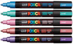 uni Dekormarker Uni Posca PC-5M METÁL - 5 színben