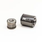 Deatschwerks Universal in-line fuel filter 10 micron AN10 70mm