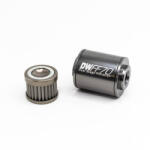 Deatschwerks Universal in-line fuel filter 100 micron AN10 70mm