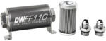 Deatschwerks Universal in-line fuel filter 10 micron AN8 110mm