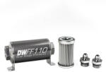 Deatschwerks Universal in-line fuel filter 5 micron AN6 110mm