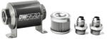 Deatschwerks Universal in-line fuel filter 10 micron AN8 70mm
