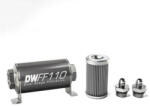 Deatschwerks Universal in-line fuel filter 100 micron AN6 110mm