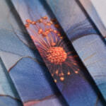 Takoy Pliszírozott jersey Punto di Roma 230g átlátszó virágok Welly