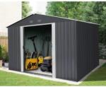 Scheppach Riwall RMSA 8x10 antracit fém kerti tároló 3m x 2, 4m (SD-X0810-H170C-A)
