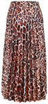 Takoy Panel szabásmintával pliszírozott félkörszoknyához, félmatt szaténból - leoprad MAXI minta